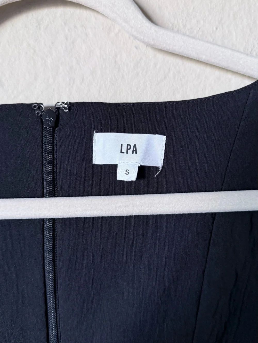 LPA Giovanna Mini Black Dress Size S - Picture 11 of 11